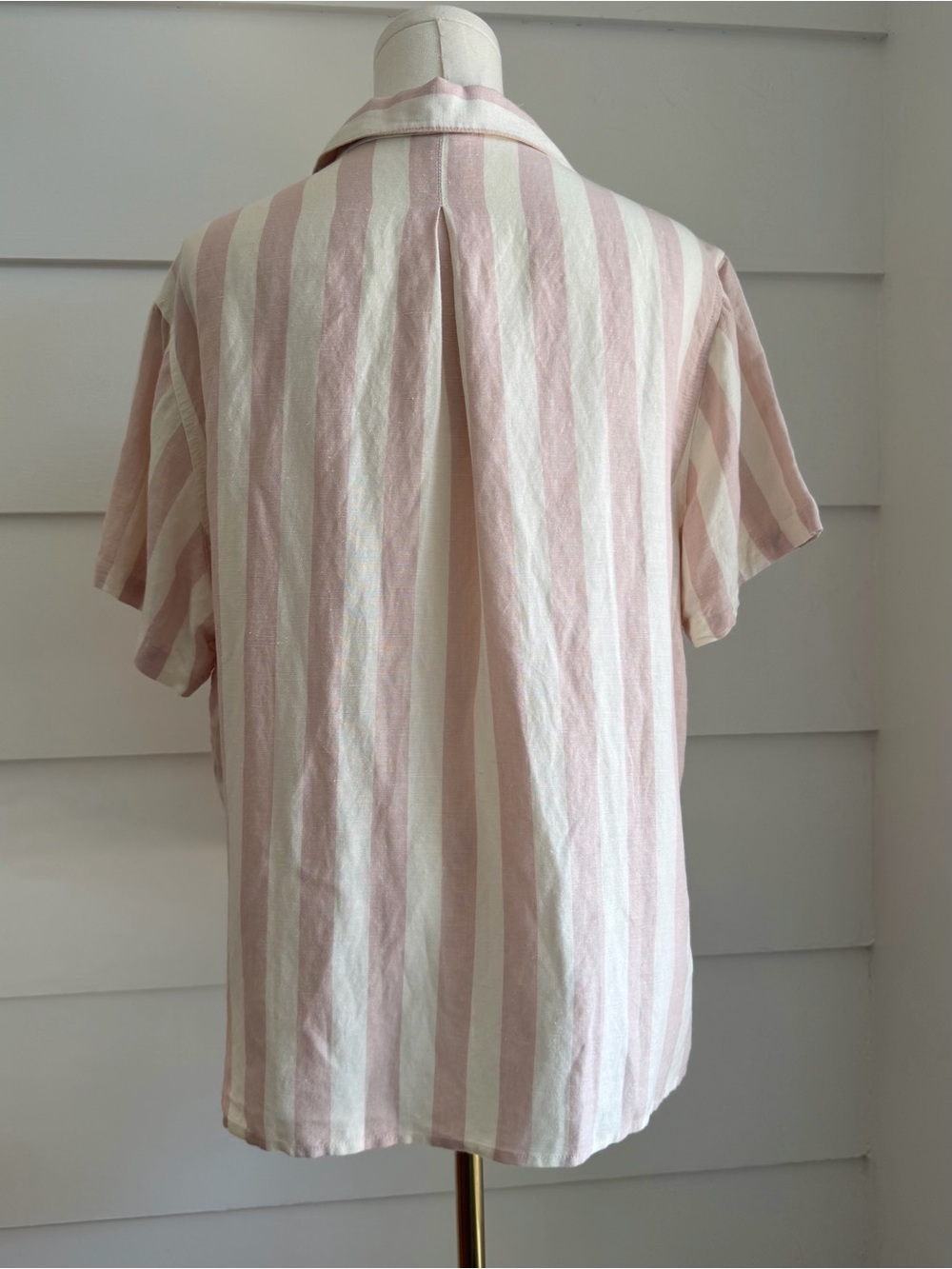 Rails Zuma Short Sleeve Shirt in Petal Stripe size L - Picture 6 of 10
